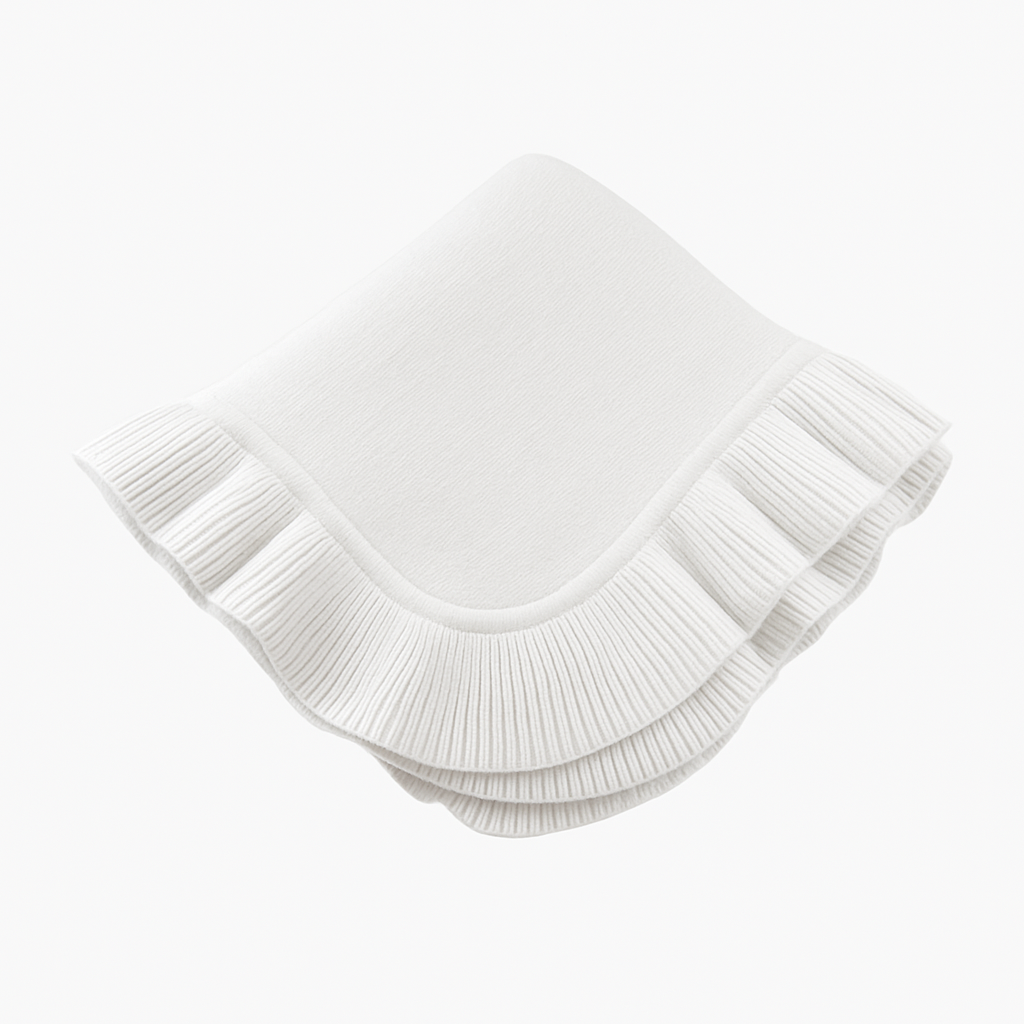 Ruffle Baby Blanket