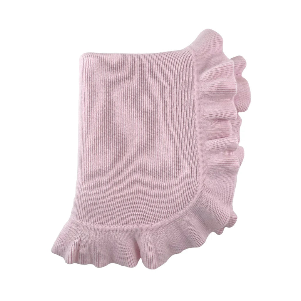 Ruffle Baby Blanket