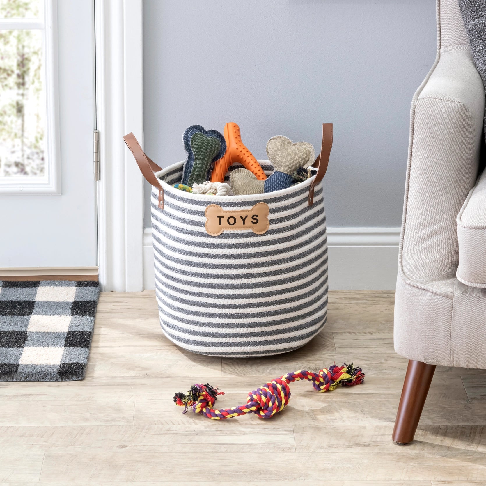 Cotton Toy Basket