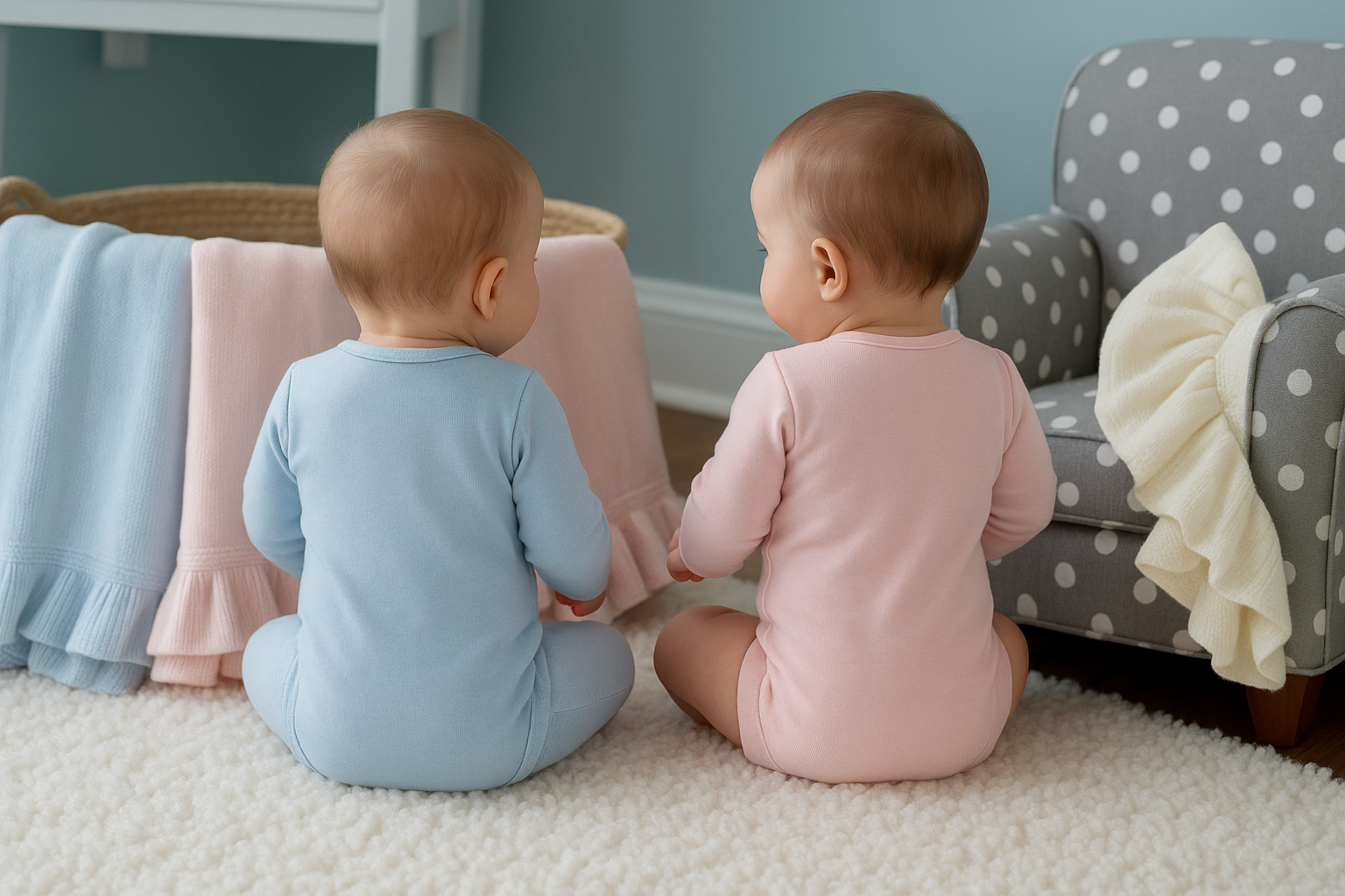 Ruffle Baby Blanket